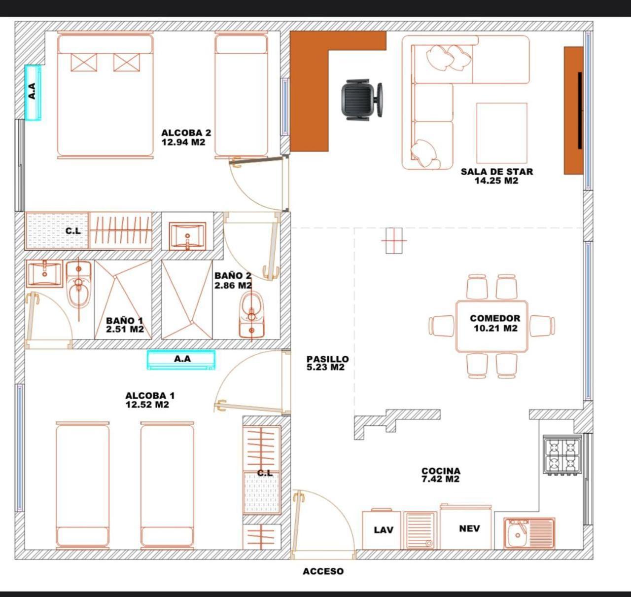 Aparta Bacano Loft Hotel
